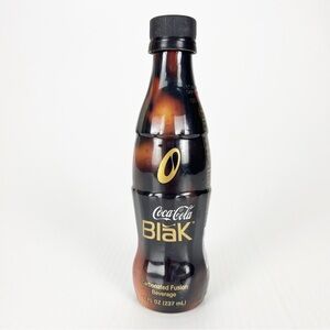 Coca-Cola Blak 2006 Carbonated Beverage Bottle Empty Opened